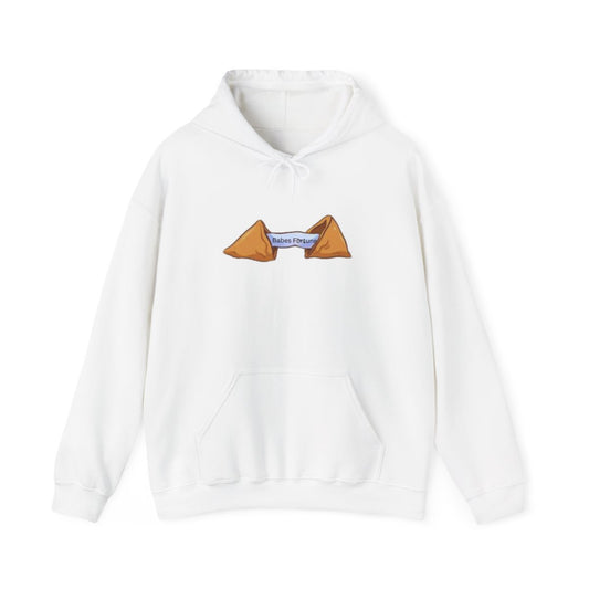 Babes Fortune cookie white hoodie